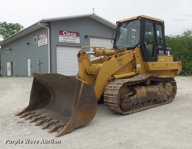 image for item DC7259 2001 Caterpillar 963C track loader