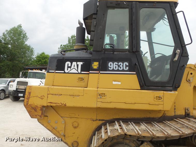 image for item DC7259 2001 Caterpillar 963C track loader