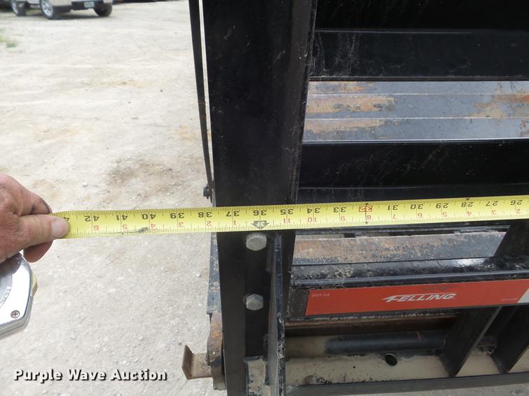 image for item DC7268 2016 Felling FT-50-3LP equipment trailer