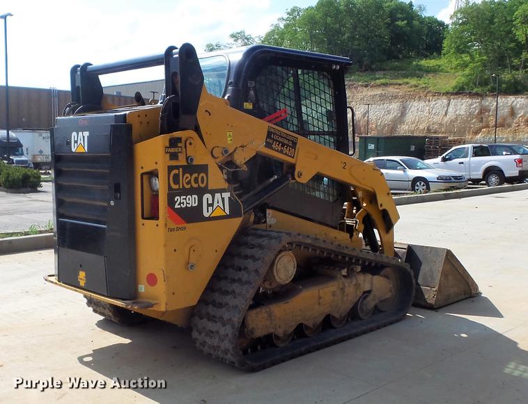 image for item DC7277 2015 Caterpillar 259D skid steer