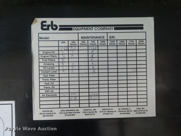 image for item DC7277 2015 Caterpillar 259D skid steer