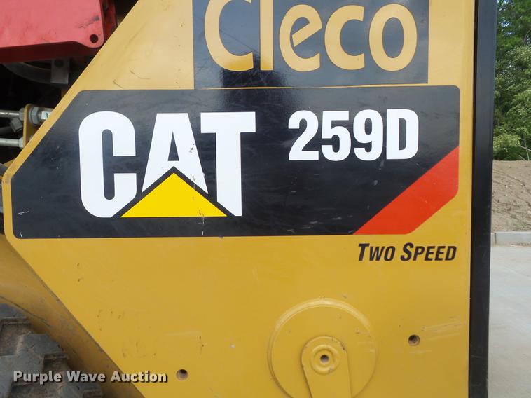 image for item DC7277 2015 Caterpillar 259D skid steer
