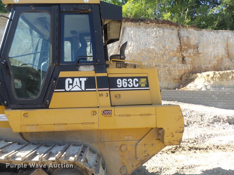 image for item DC7278 2004 Caterpillar 963C track loader