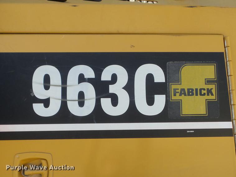 image for item DC7278 2004 Caterpillar 963C track loader