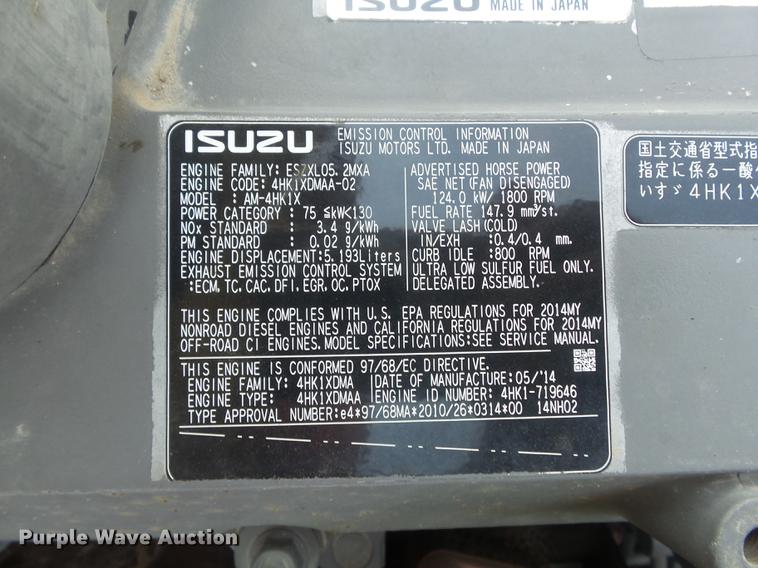 image for item DC7279 2015 Link Belt 210 X3 excavator