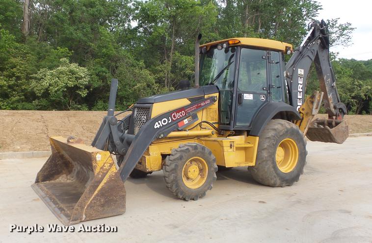 image for item DC7280 2008 John Deere 410J backhoe