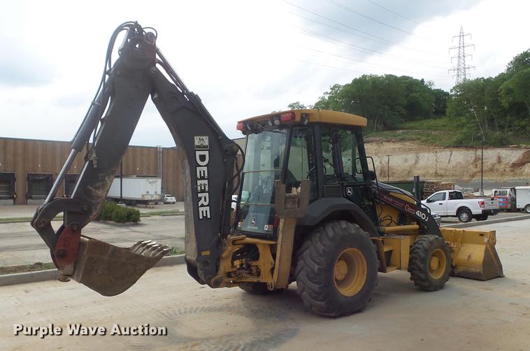 image for item DC7280 2008 John Deere 410J backhoe