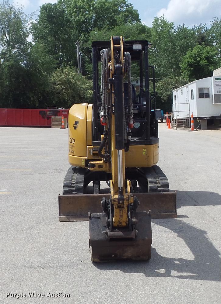 image for item DC7283 2016 Caterpillar 303E CR mini excavator