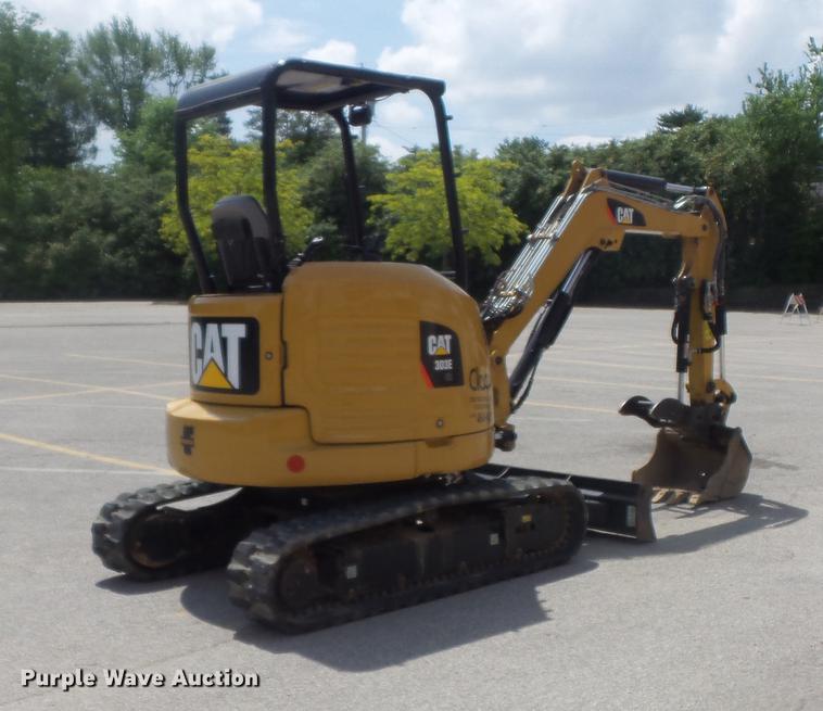 image for item DC7283 2016 Caterpillar 303E CR mini excavator