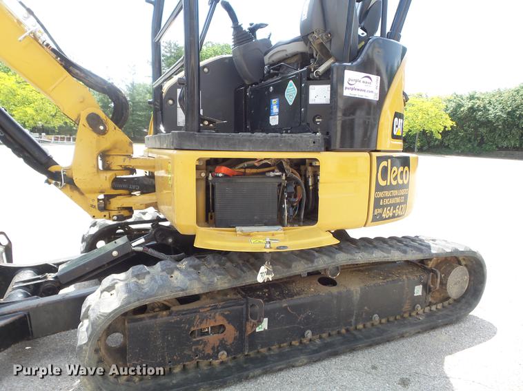 image for item DC7283 2016 Caterpillar 303E CR mini excavator