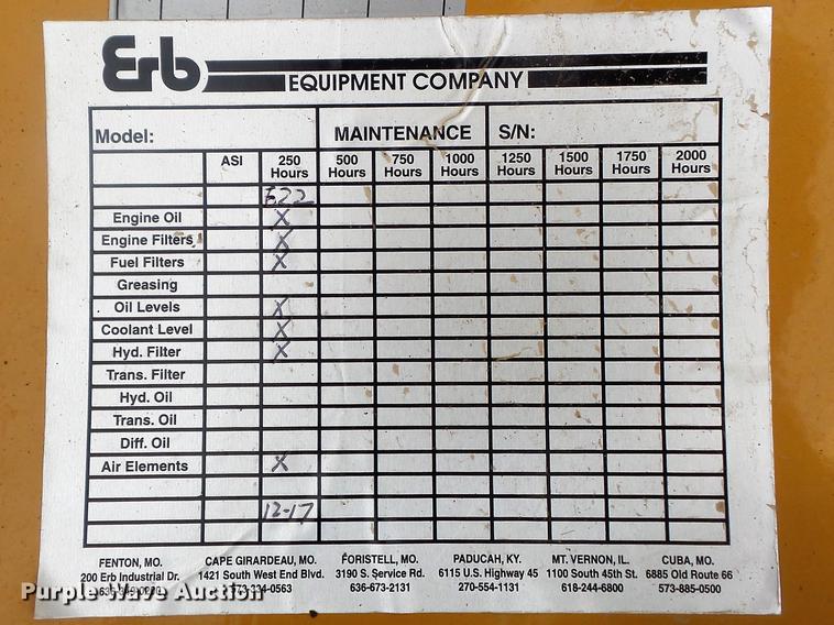 image for item DC7283 2016 Caterpillar 303E CR mini excavator