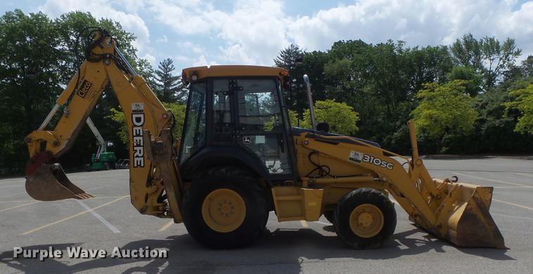 image for item DC7284 2006 John Deere 310SG backhoe