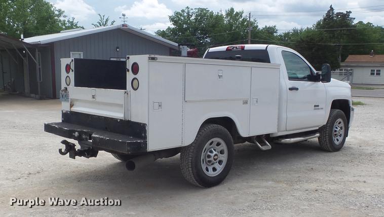 image for item DC7287 2015 Chevrolet Silverado 3500HD utility bed pickup truck