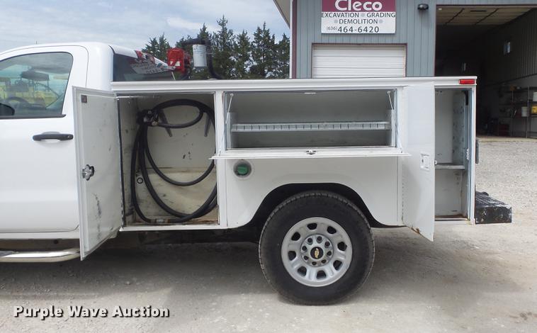 image for item DC7287 2015 Chevrolet Silverado 3500HD utility bed pickup truck