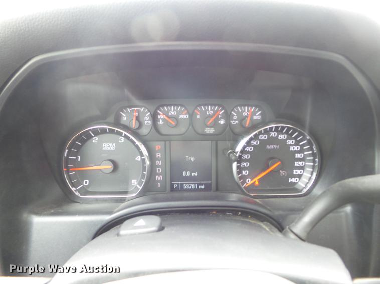 image for item DC7287 2015 Chevrolet Silverado 3500HD utility bed pickup truck