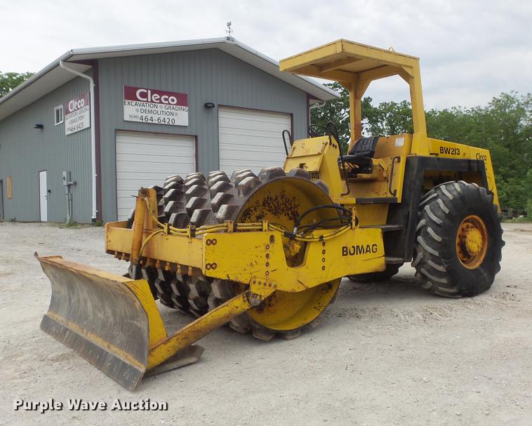 image for item DC7290 1988 Bomag BW213PDB single drum vibratory roller