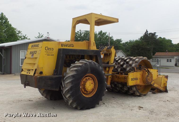 image for item DC7290 1988 Bomag BW213PDB single drum vibratory roller