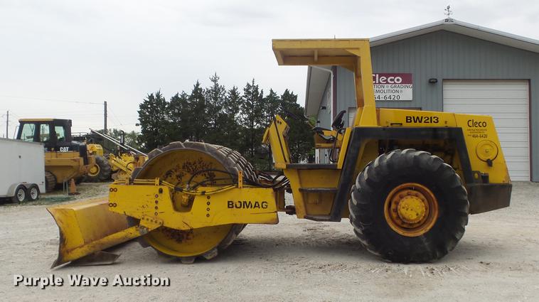 image for item DC7290 1988 Bomag BW213PDB single drum vibratory roller