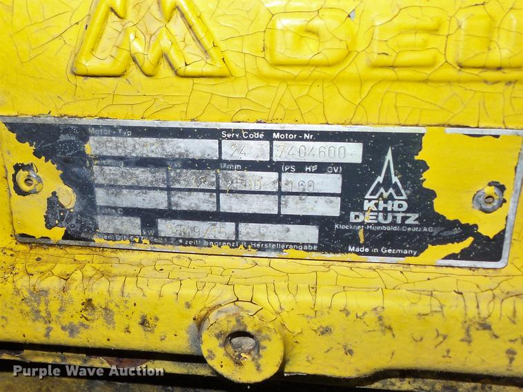 image for item DC7290 1988 Bomag BW213PDB single drum vibratory roller