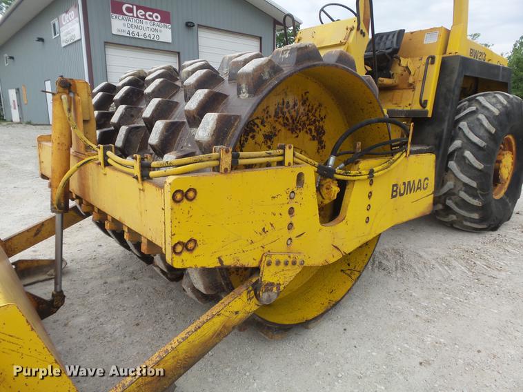 image for item DC7290 1988 Bomag BW213PDB single drum vibratory roller
