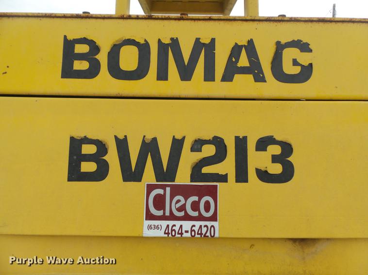 image for item DC7290 1988 Bomag BW213PDB single drum vibratory roller