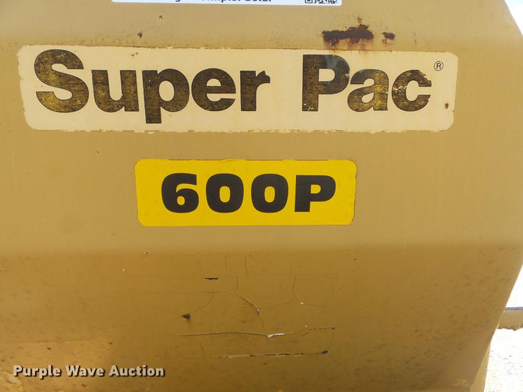 image for item DC7291 Super Pac 600P single drum vibratory roller