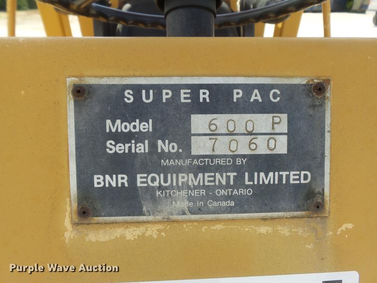 image for item DC7291 Super Pac 600P single drum vibratory roller