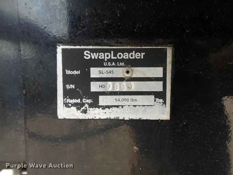 image for item DC7292 2007 Mack CV713 Granite hooklift truck