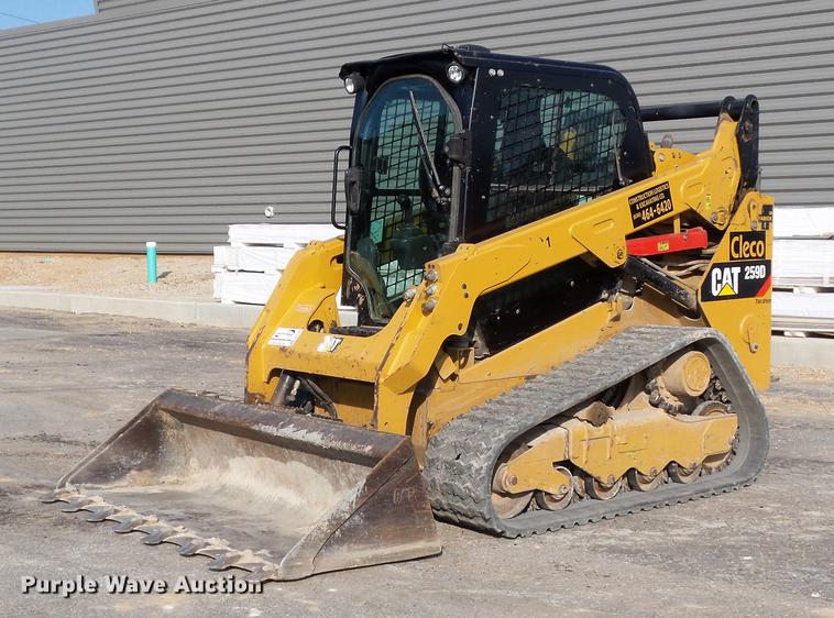 image for item DD7191 2015 Caterpillar 259D skid steer