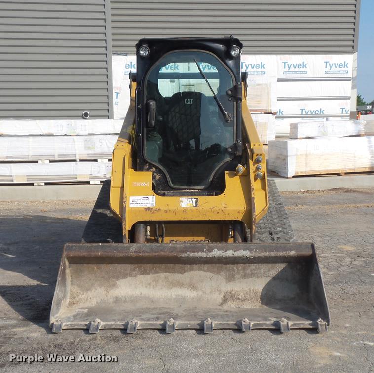 image for item DD7191 2015 Caterpillar 259D skid steer