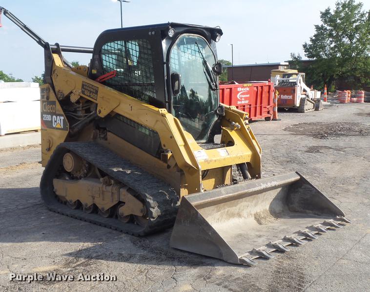 image for item DD7191 2015 Caterpillar 259D skid steer