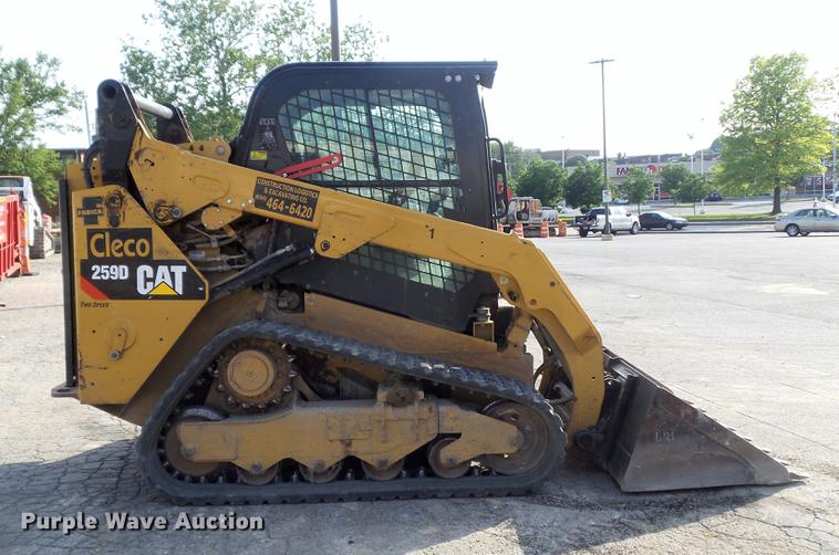 image for item DD7191 2015 Caterpillar 259D skid steer