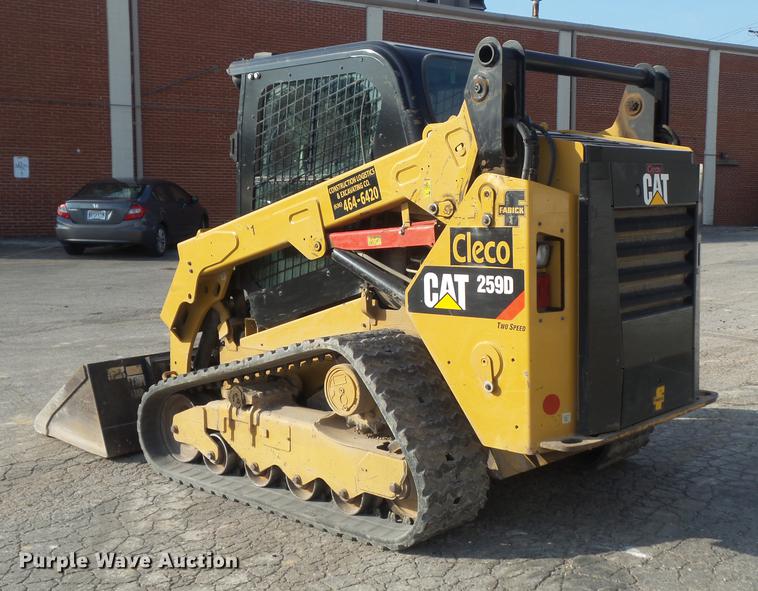image for item DD7191 2015 Caterpillar 259D skid steer