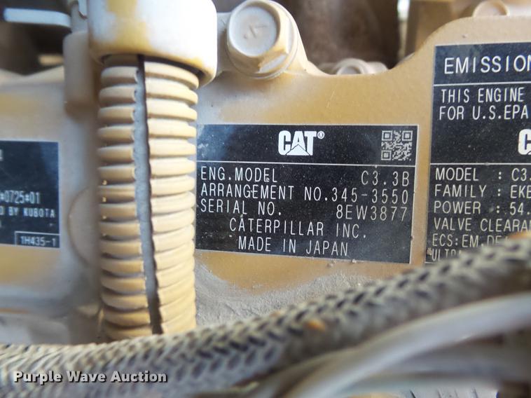 image for item DD7191 2015 Caterpillar 259D skid steer