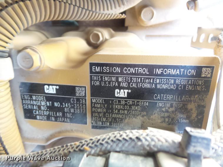 image for item DD7191 2015 Caterpillar 259D skid steer