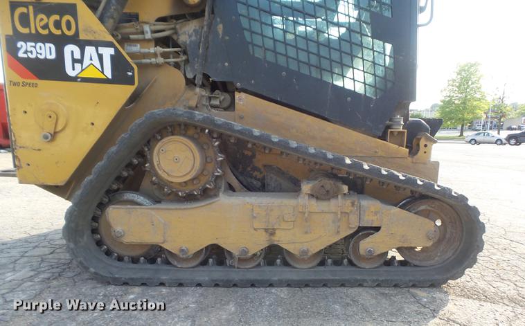 image for item DD7191 2015 Caterpillar 259D skid steer