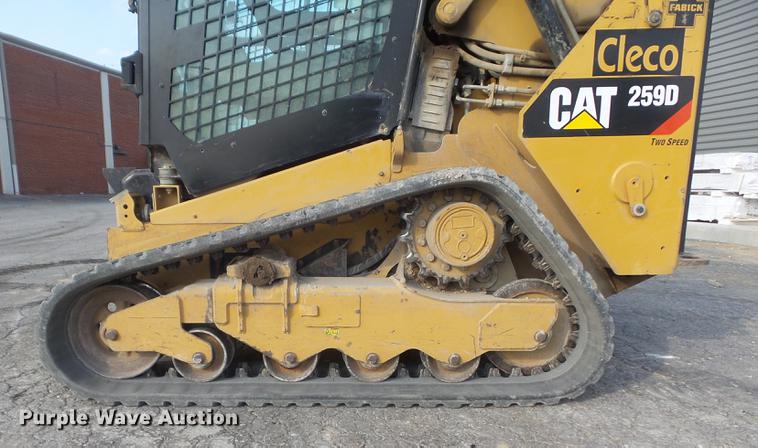 image for item DD7191 2015 Caterpillar 259D skid steer