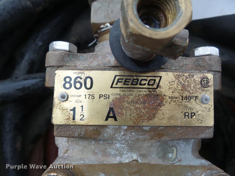 image for item DM9954 Febco 860 back flow preventer
