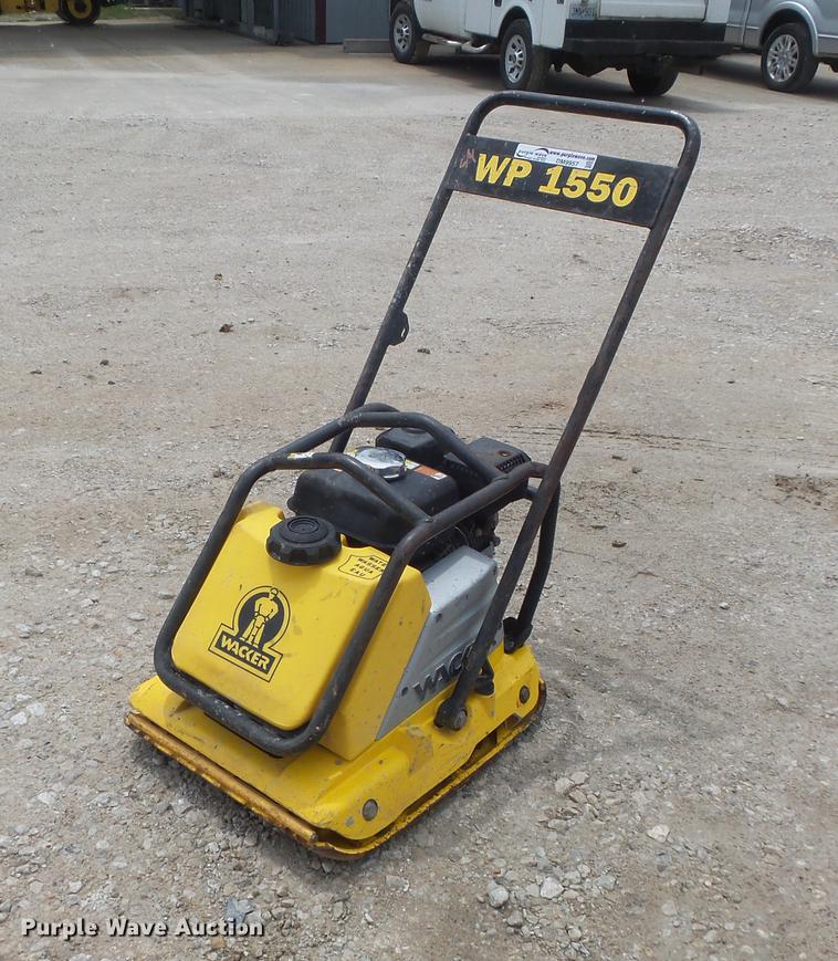 image for item DM9957 Wacker WP1550AW vibratory plate compactor
