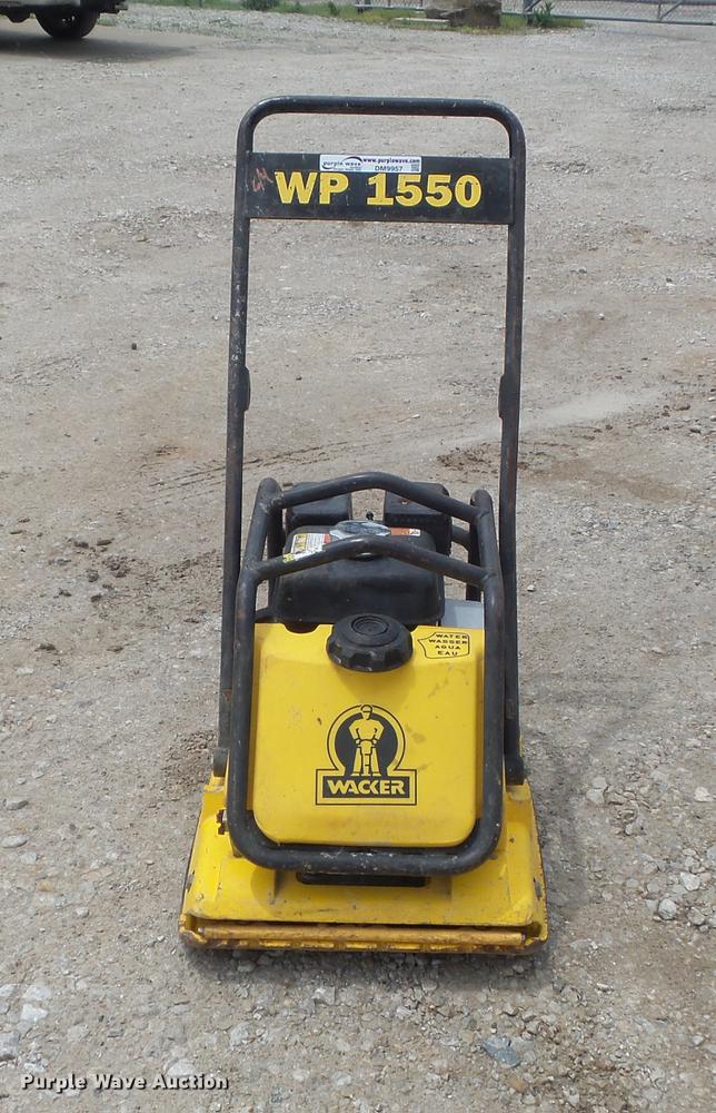 image for item DM9957 Wacker WP1550AW vibratory plate compactor