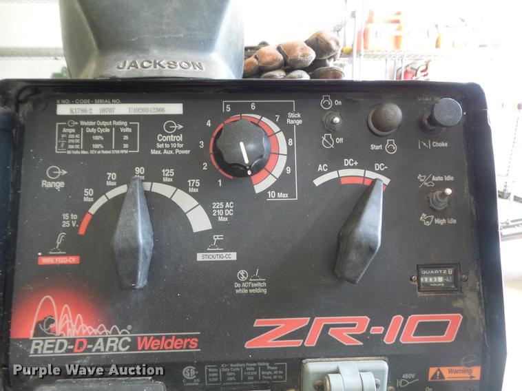 image for item DM9959 Red-d-arc ZR-10 welder