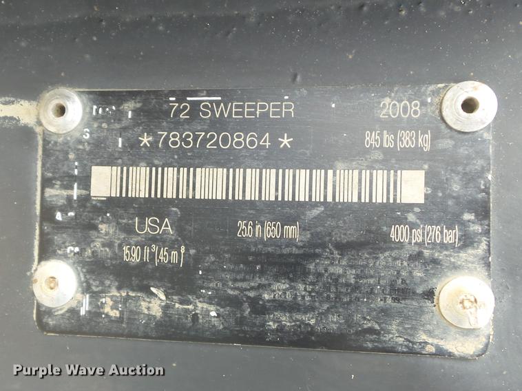 image for item DM9964 2008 Bobcat Sweeper broom