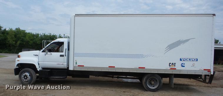 image for item BI9500 1994 GMC TopKick LoPro box truck