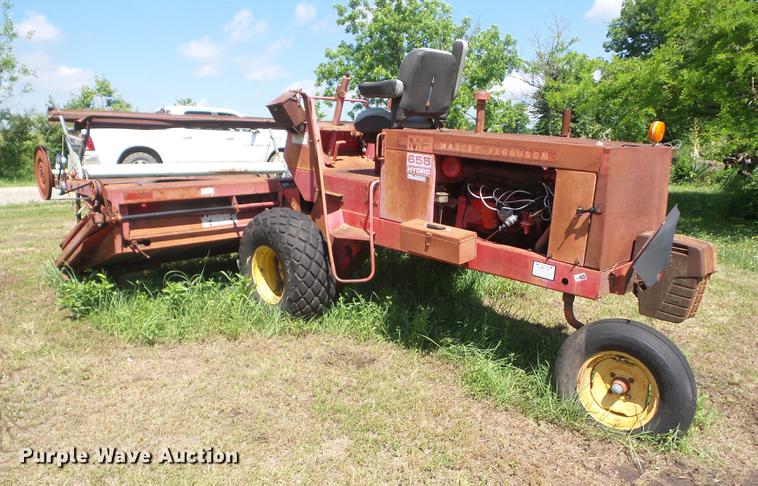 image for item BI9512 Massey Ferguson 655 Hydro windrower