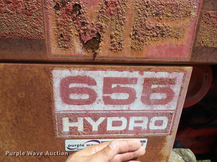 image for item BI9512 Massey Ferguson 655 Hydro windrower