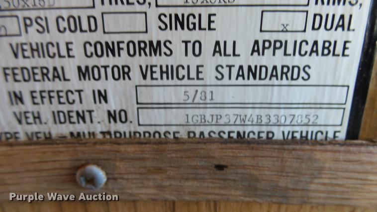 image for item DC3057 1981 Pace Arrow RV