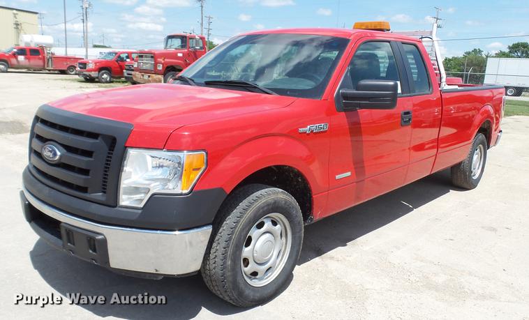 image for item DC4190 2012 Ford F150 SuperCab pickup truck