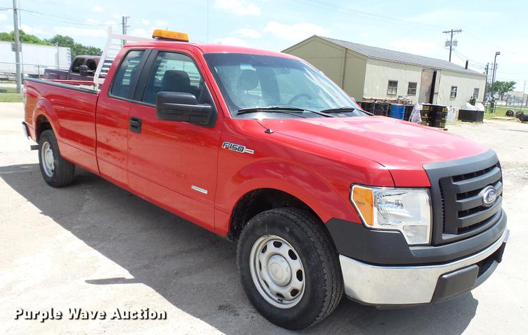 image for item DC4190 2012 Ford F150 SuperCab pickup truck