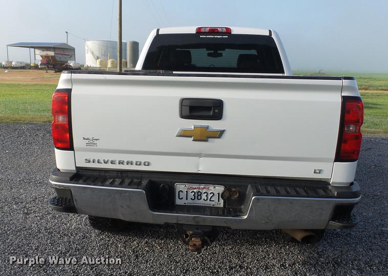 image for item DC5507 2015 Chevrolet Silverado 2500HD Crew Cab pickup truck