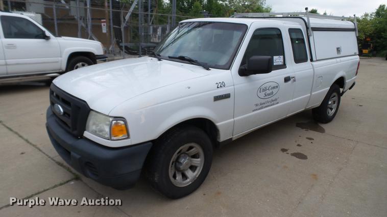 image for item DC5523 2008 Ford Ranger SuperCab pickup truck
